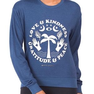 Spiritual Gangster Peace Crewneck Savasana S